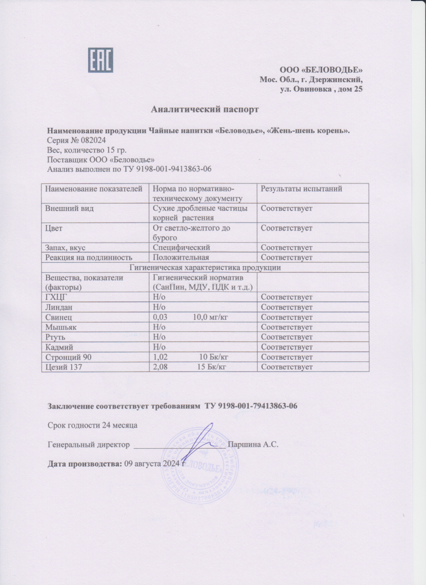 Паспорт №082024